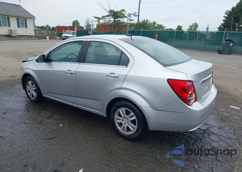 2013 Chevrolet Sonic Lt Auto from USA, damaged, VIN 1G1JC5SH8D4255160